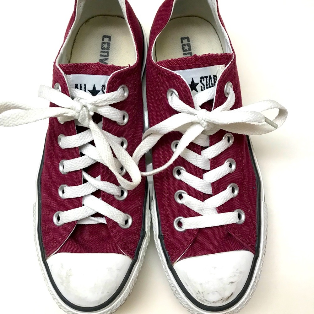 Converse All Star Maroon Shoes